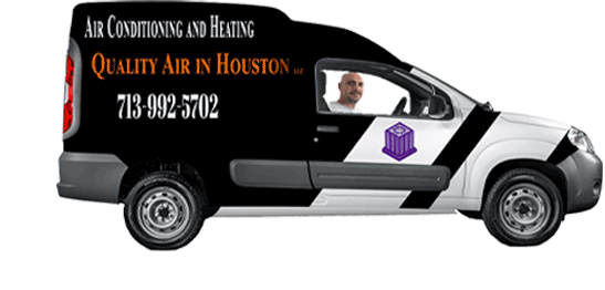 Quality Air of Texas Service Van